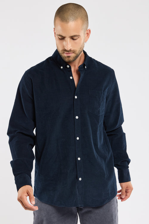 Chemise velours côtelé ERNWALL - coton - Armor-lux - 1