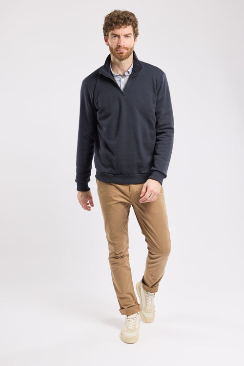 Sweat col montant TAKIN - coton biologique - Armor-lux - 3