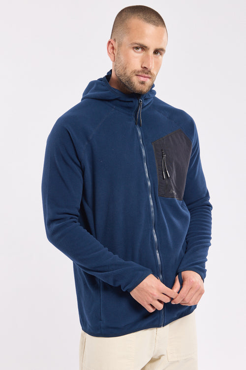 Veste polaire à capuche PLOUHA - Micropolaire Polartec® - Armor-lux - 1