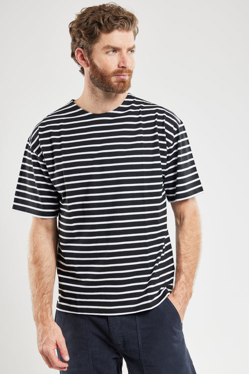 Matrosenshirt mit kurzen Ärmeln – leichte Baumwolle - Armor-lux - 4