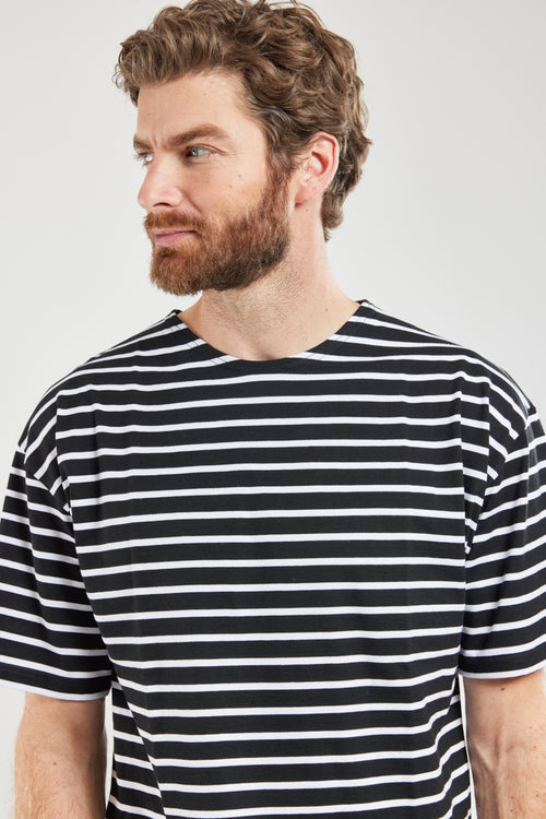 Matrosenshirt mit kurzen Ärmeln – leichte Baumwolle - Armor-lux - 2