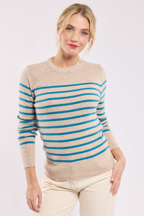 Gestreifter Marinepullover - Wolle - Armor-lux - 4