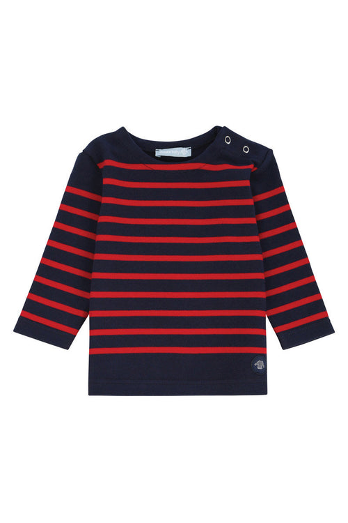 Marinière Amiral Baby - coton épais - Armor-lux - 1