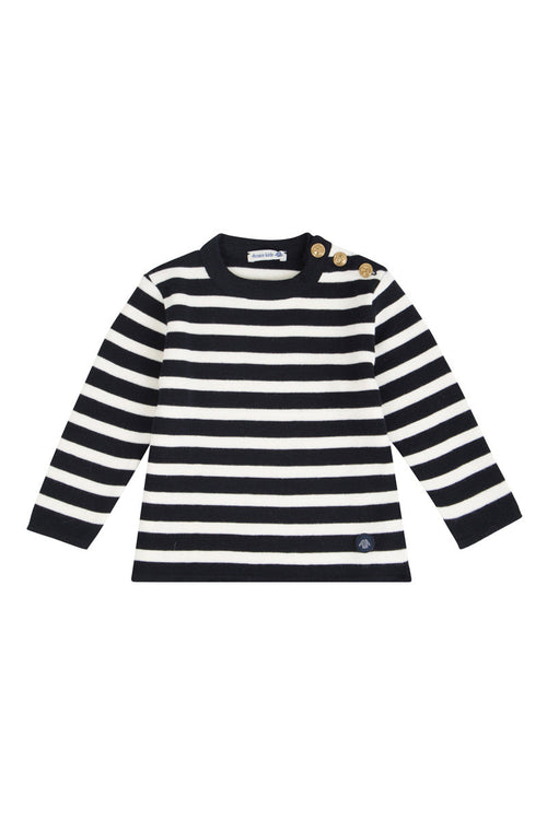 Pull Marin rayé Riec Kids - laine - Armor-lux - 1