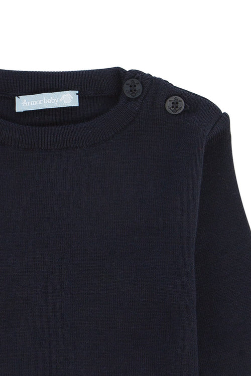 Pull marin Briac Baby - laine Mérinos - Armor-lux - 2