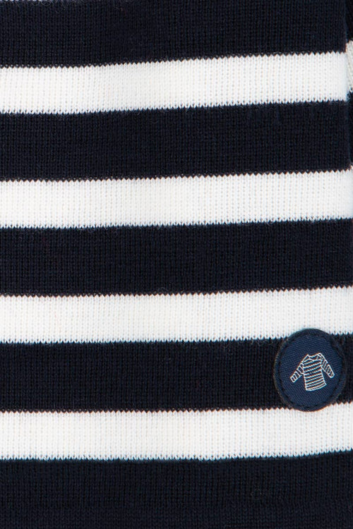 Pull marin rayé Briac Baby - laine Mérinos - Armor-lux - 3