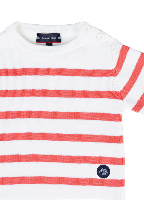 Pull marin rayé Baby - coton - Armor-lux - 2