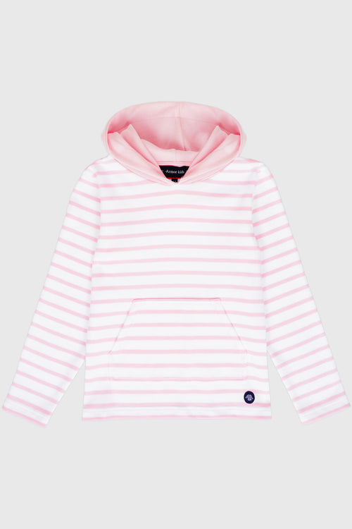 Marinière à capuche Kids - coton épais - Armor-lux - 1