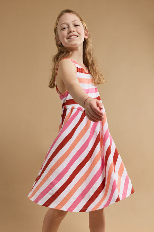 Robe rayée tricolore Kids - coton léger - Armor-lux - 5