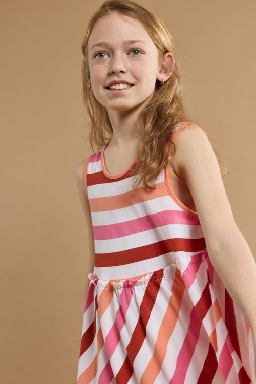 Robe rayée tricolore Kids - coton léger - Armor-lux - 2