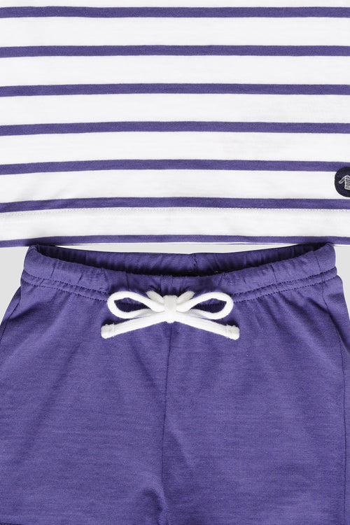 Baby pyjama shorts set - lightweight cotton - Armor-lux - 2