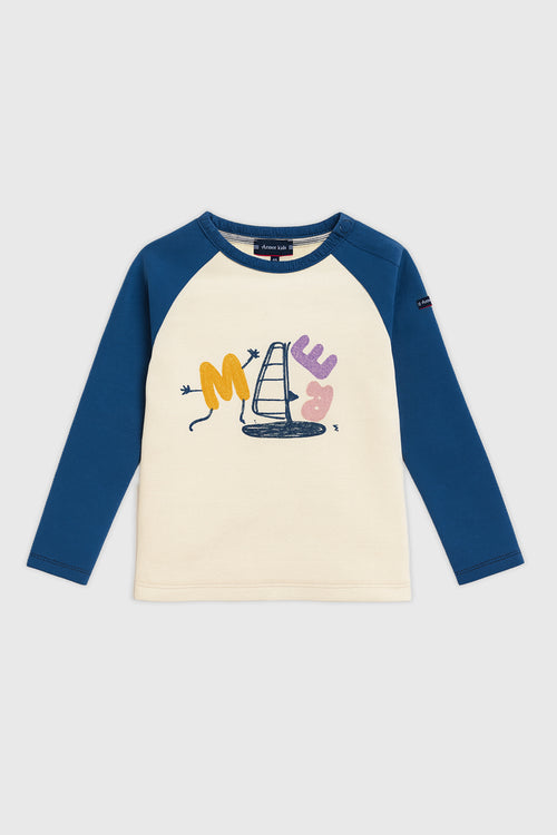 T-Shirt mit langen Ärmeln Kinder – Baumwolle - Armor-lux - 1