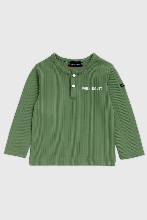 Long-sleeved T-shirt Kids – cotton - Armor-lux - 1