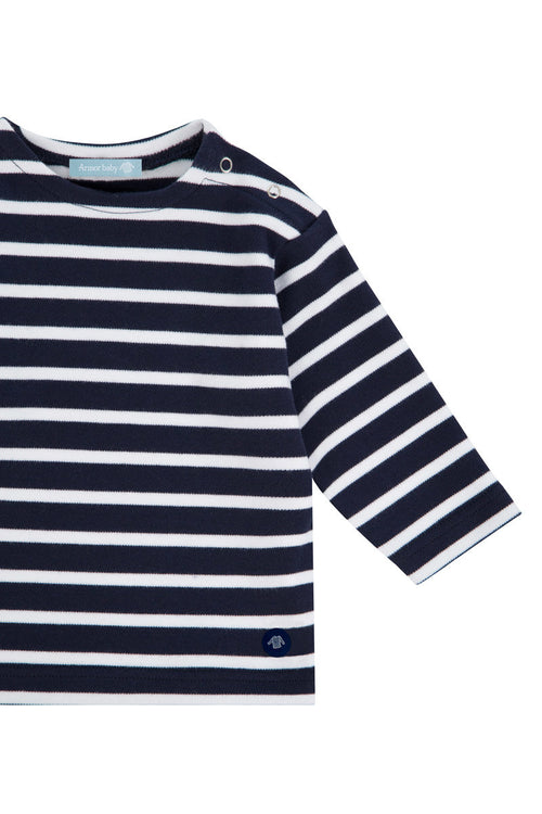 Marinière Loctudy Baby - coton épais - Armor-lux - 3