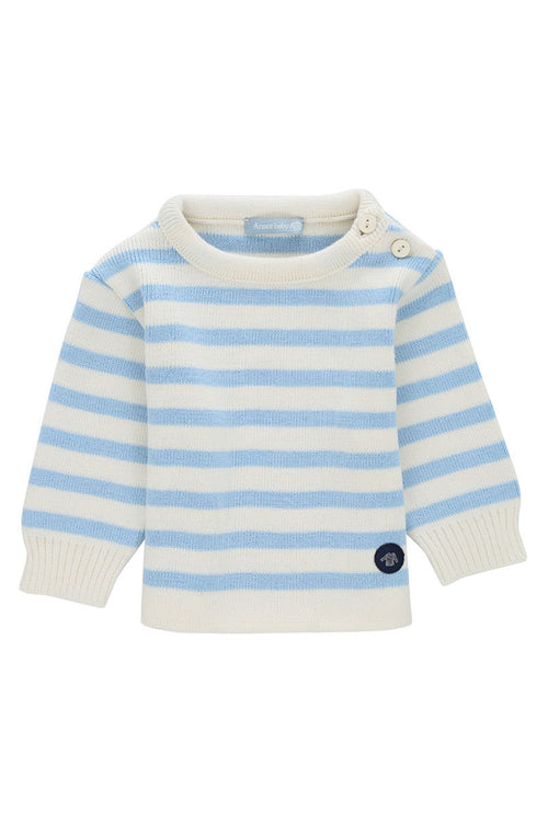Pull marin rayé Fouesnant Baby - Armor-lux - 1