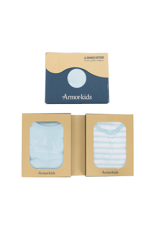 Lot de 2 Bodies Yannig Baby - coton - Armor-lux - 5