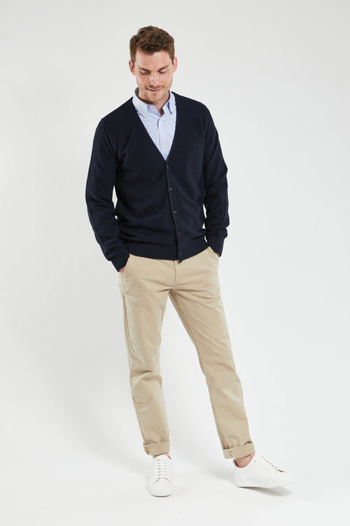 Bérac buttoned cardigan – merino wool and acrylic - Armor-lux - 3