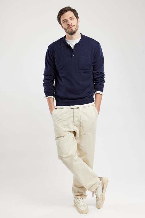 Polo manches longues - coton - Armor-lux - 3