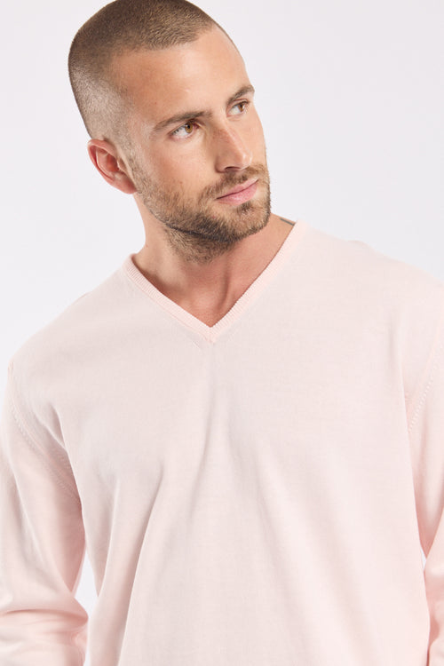 Pullover mit V-Ausschnitt – Baumwolle - Armor-lux - 4