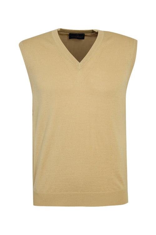 Pull sans manches Bérac - laine mérinos - Armor-lux - 1