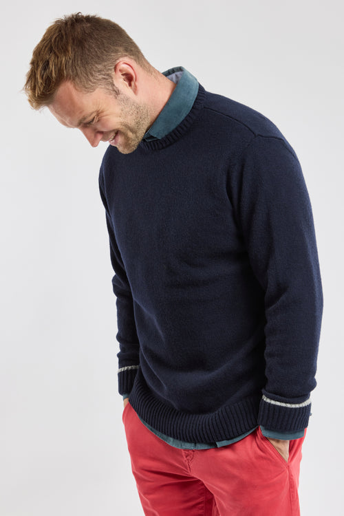 Pull col rond - laine - Armor-lux - 1