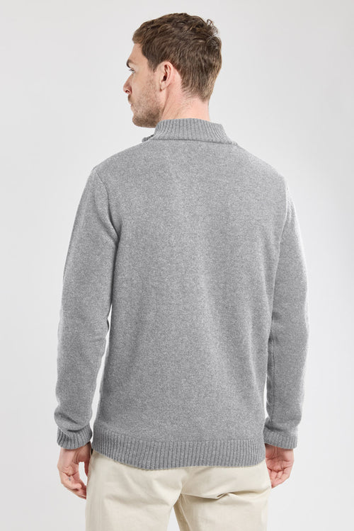 Pull col zippé - laine - Armor-lux - 4