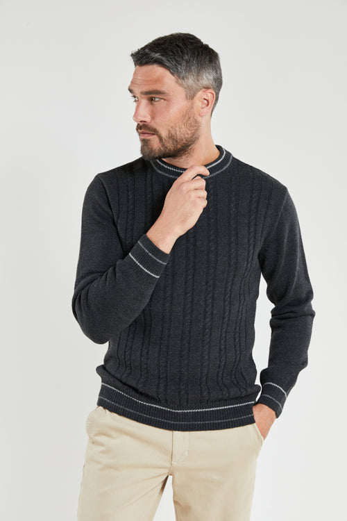 Pull maille torsadée Bérac - Armor-lux - 1