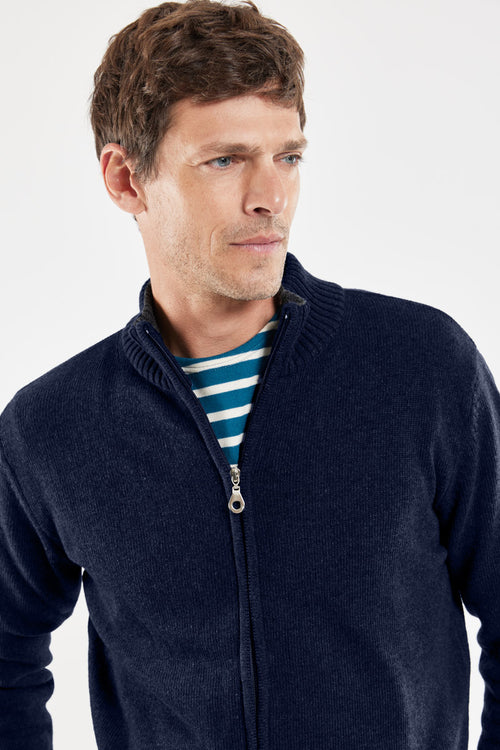 Gilet zippé - laine - Armor-lux - 3