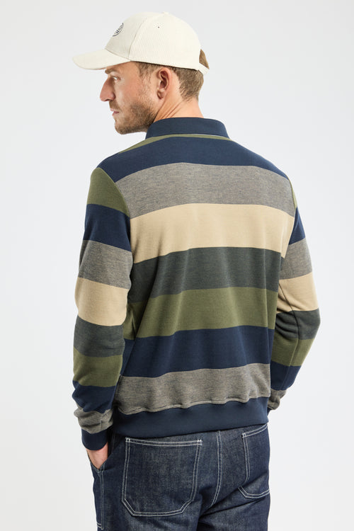 Gestreiftes Poloshirt mit langen Ärmeln - Armor-lux - 4