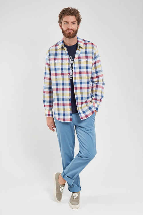 Chemise à carreaux - coton - Armor-lux - 3