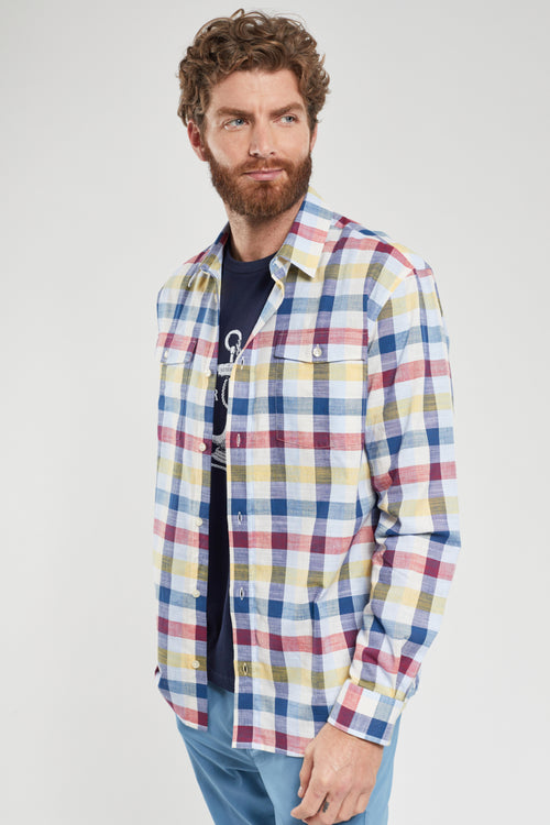 Chemise à carreaux - coton - Armor-lux - 4