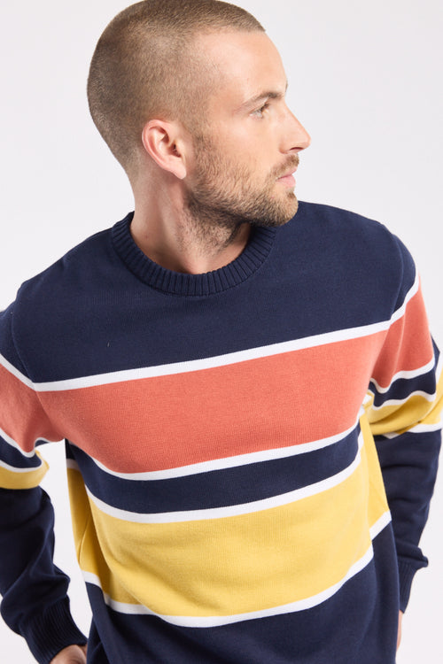 Pull larges rayures - coton - Armor-lux - 2