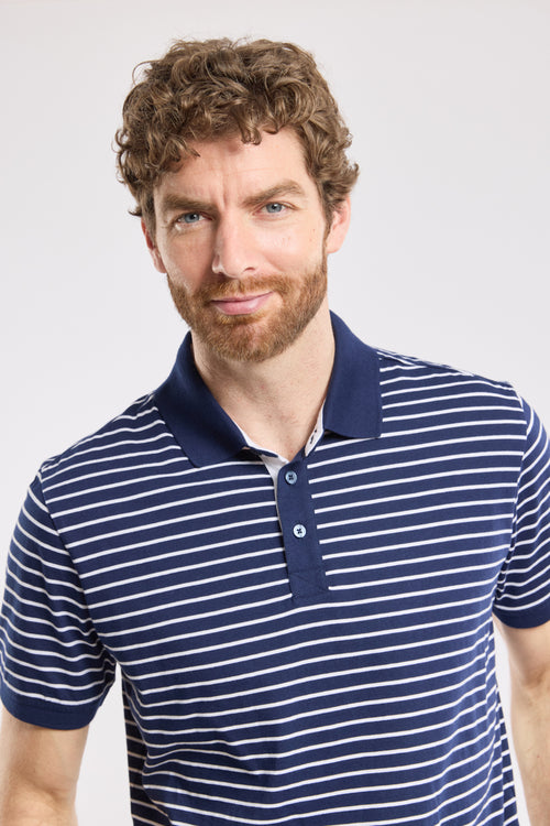 Gestreiftes Poloshirt – leichte Baumwolle - Armor-lux - 2