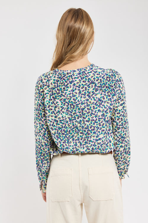Blouse fleurie Alma - viscose - Armor-lux - 3