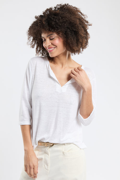 T-shirt manches 3/4 Milo - lin - Armor-lux - 4