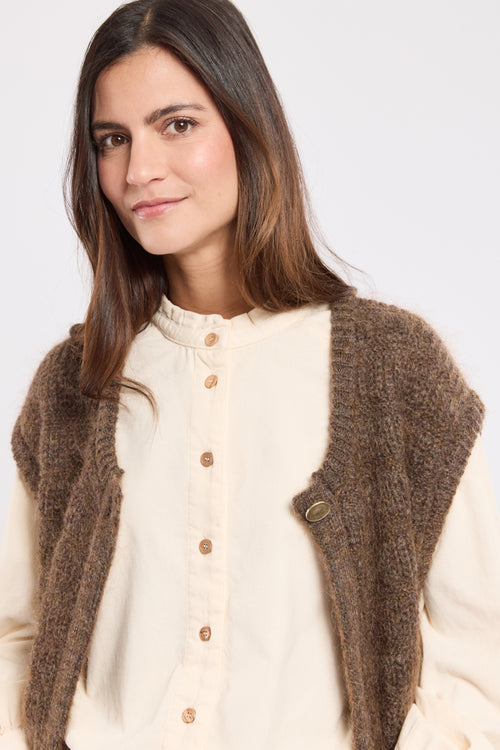 Ärmellose Weste Ysée – Mohair - Armor-lux - 2