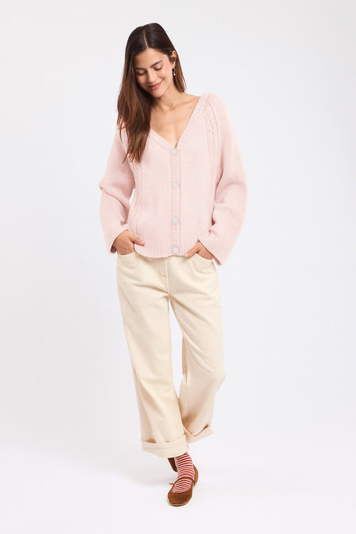 Cardigan boutonné Gaëlle - laine - Armor-lux - 2