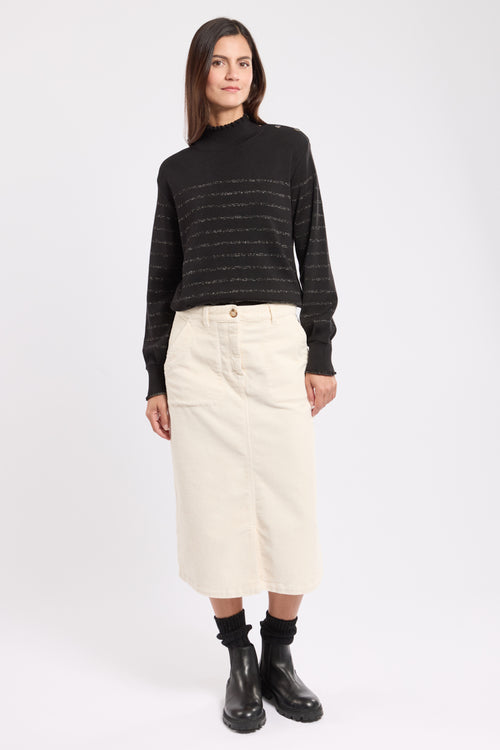 Noa striped jumper - merino wool - Armor-lux - 5