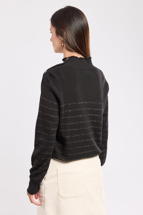 Pull rayé Noa - laine mérinos - Armor-lux - 6