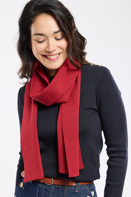 Solid wool scarf - wool - Armor-lux - 1