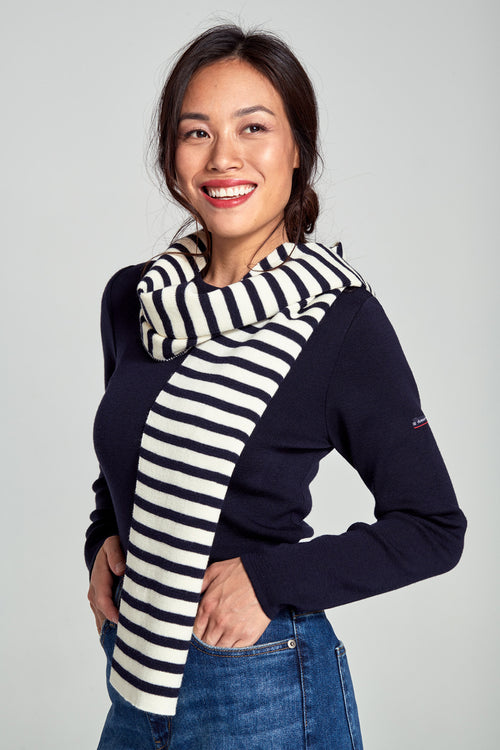 Striped scarf - wool - Armor-lux - 2