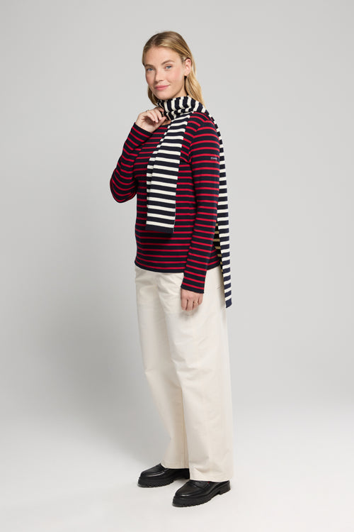 Striped scarf - wool - Armor-lux - 3