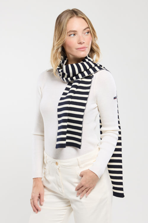 Echarpe rayée Guidel - laine - Armor-lux - 5
