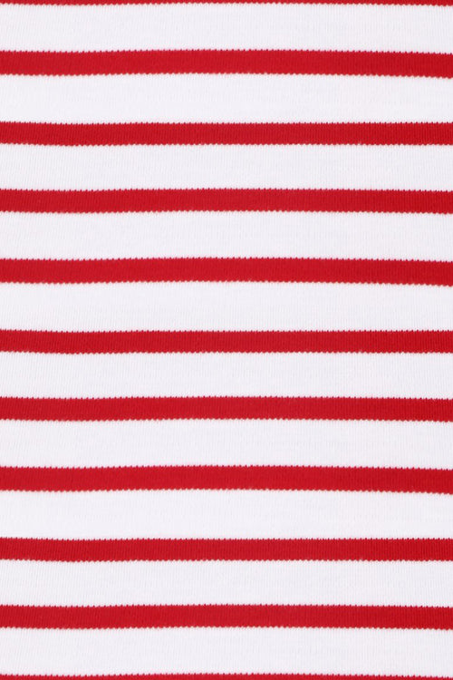 Tricot interlock rayé marin - 2 mètres ou 5 mètres - Armor-lux - 1