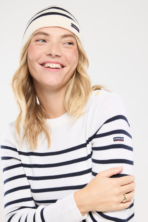 Striped fisherman jumper Briac - merino wool - Armor-lux - 2