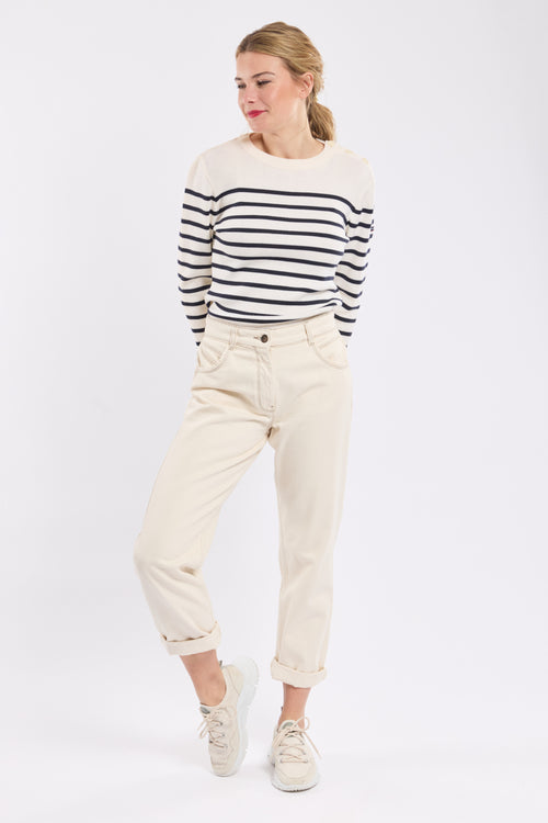 Striped fisherman jumper Briac - merino wool - Armor-lux - 3