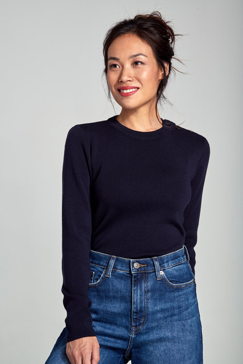 Pull marin Briac - laine mérinos - Armor-lux - 1