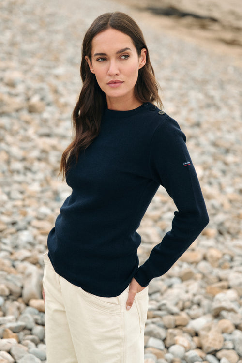 Pull marin Briac - laine mérinos - Armor-lux - 1
