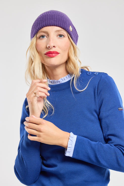 Pull marin rayé Briac - laine mérinos - Armor-lux - 5