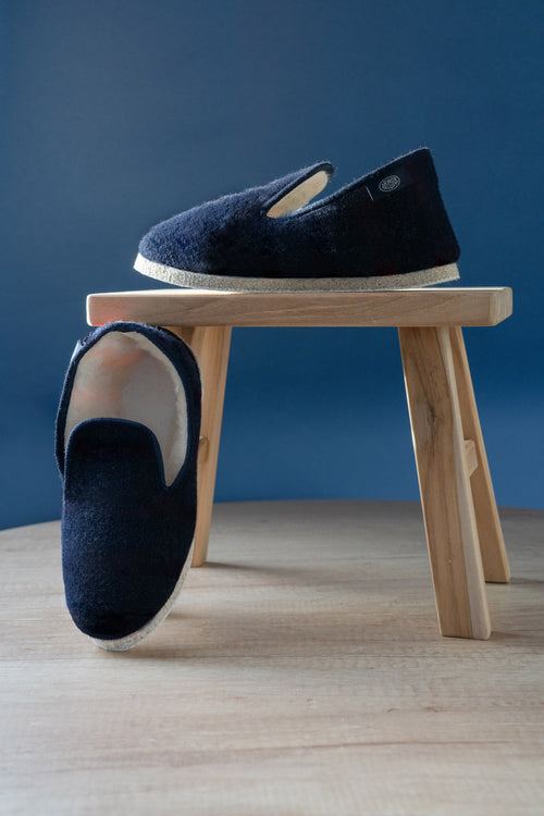 Chaussons unis Maoutig du 35 au 43 - laine - Armor-lux - 1